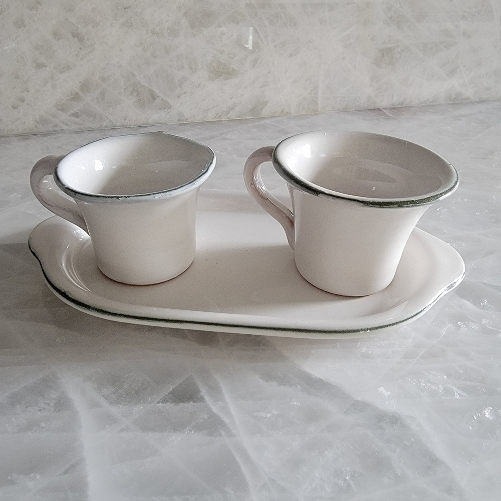 il Buco Vita Bevagna 4 Piece Set NEW Espresso Set